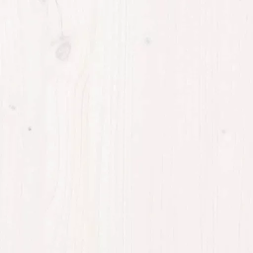 Fehér tömör fenyőfa ovális asztallap 110x55x2,5 cm