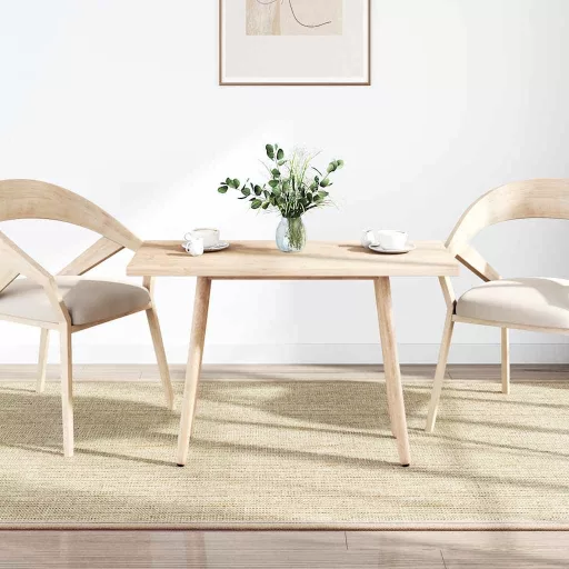 Tömör fenyőfa téglalap alakú asztallap 110 x 60 x 2,5 cm