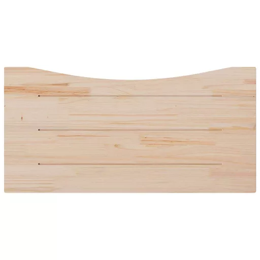 Tömör fenyőfa asztallap 110 x 60 x 2,5 cm