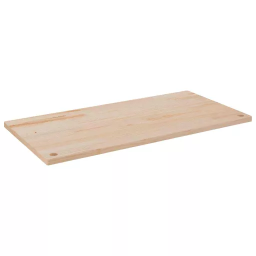 Tömör fenyőfa asztallap 100 x 50 x 2,5 cm