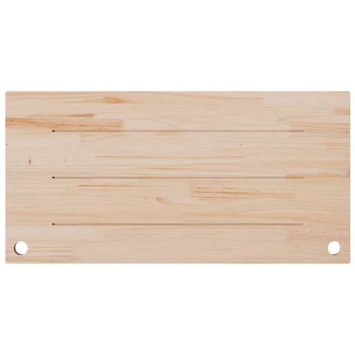 Tömör fenyőfa asztallap 100 x 50 x 2,5 cm