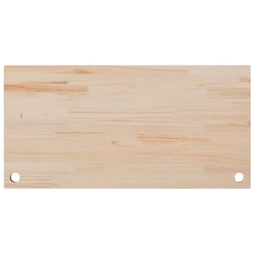 Tömör fenyőfa asztallap 100 x 50 x 2,5 cm