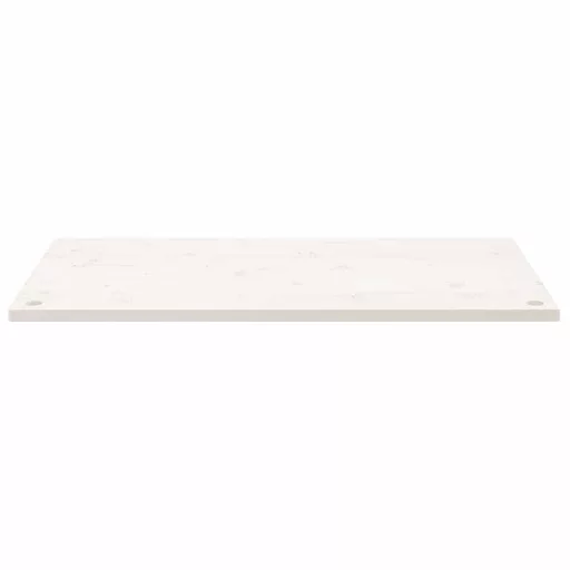 Fehér tömör fenyőfa asztallap 100 x 60 x 2,5 cm