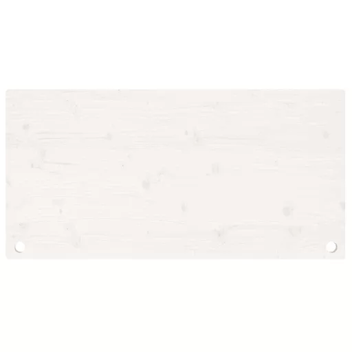 Fehér tömör fenyőfa asztallap 100 x 60 x 2,5 cm