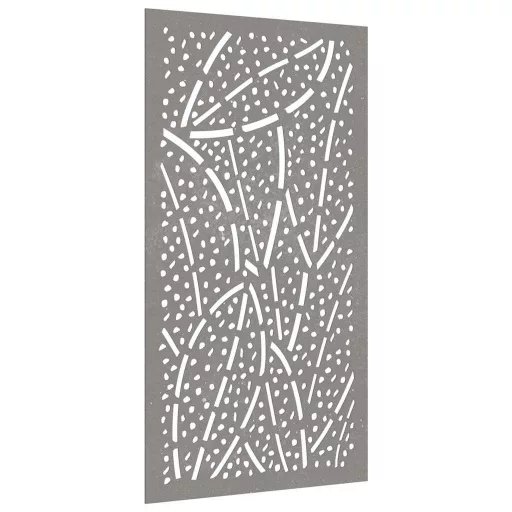 Levélmintás corten acél kerti faldísz 105 x 55 cm