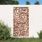 Kagylómintás corten acél kerti faldísz 105 x 55 cm