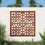 Mór stílusú corten acél kerti faldísz 55x55 cm