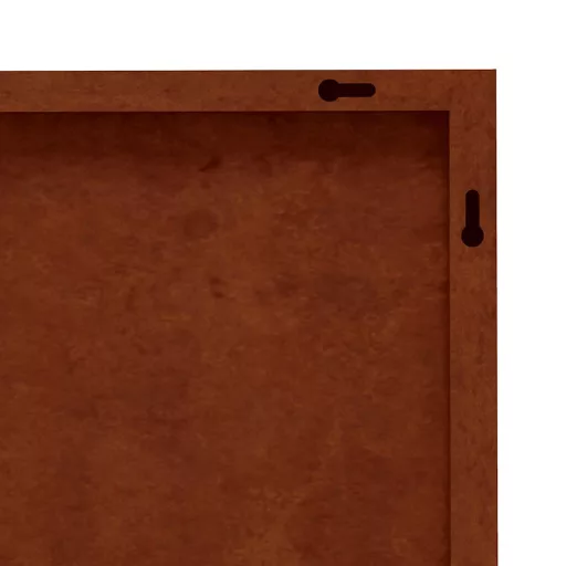 Fűmintás corten acél kerti faldísz 55 x 55 cm