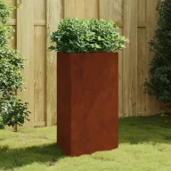 Corten acél kerti növénytartó 50x43x75 cm