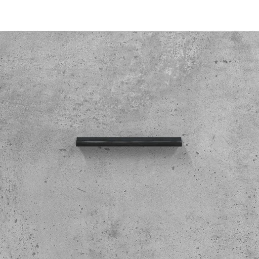 2 db betonszürke szerelt fa éjjeliszekrény 40 x 35 x 47,5 cm