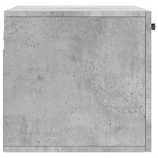 Betonszürke szerelt fa faliszekrény 60 x 36,5 x 35 cm
