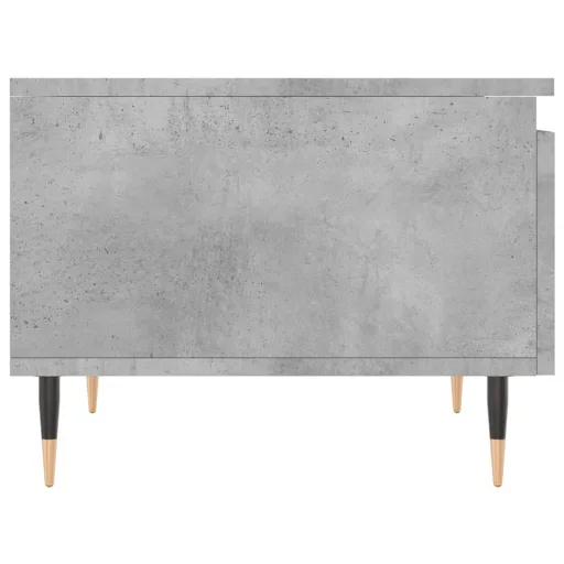 2 db betonszürke szerelt fa dohányzóasztal 50 x 46 x 35 cm