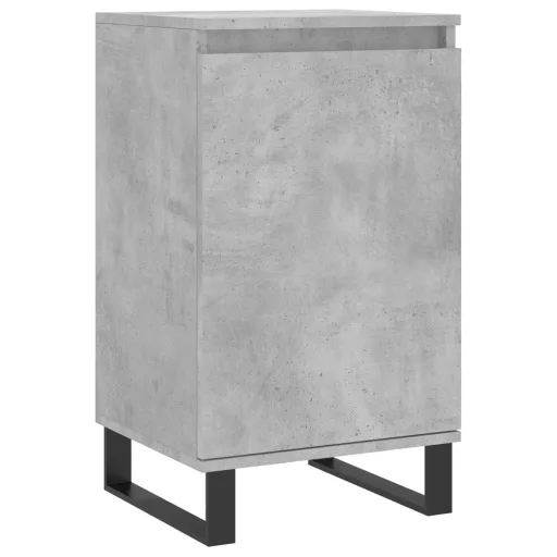 2 db betonszürke szerelt fa tálalószekrény 40 x 35 x 70 cm
