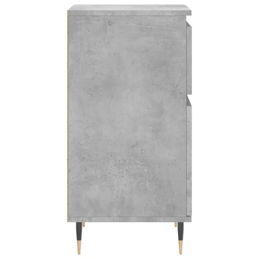 2 db betonszürke szerelt fa tálalószekrény 40 x 35 x 70 cm