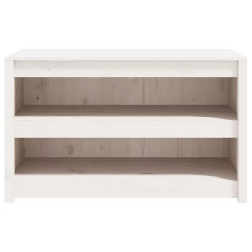 Fehér tömör fenyőfa MEPPEL kültéri konyhaszekrény 106 x 55 x 64 cm