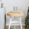 Tömör fenyőfa kerek asztallap Ø30 x 3 cm