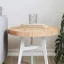 Tömör fenyőfa kerek asztallap Ø40 x 3 cm
