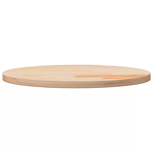 Tömör fenyőfa kerek asztallap Ø60 x 3 cm