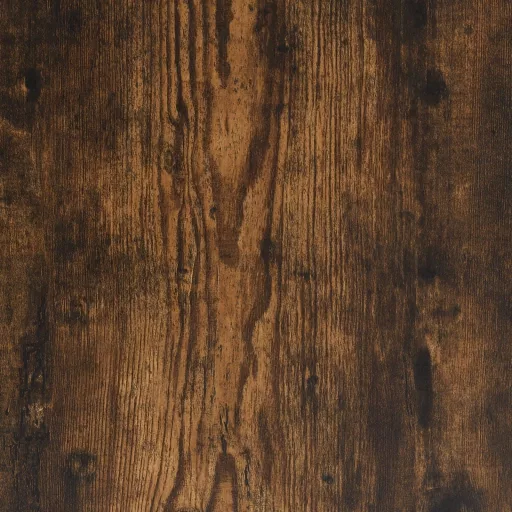 Füstös tölgy színű szerelt fa konyhaszekrény 35 x 50 x 180 cm