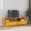 2 db mustársárga acél TV-szekrény 67 x 39 x 44 cm