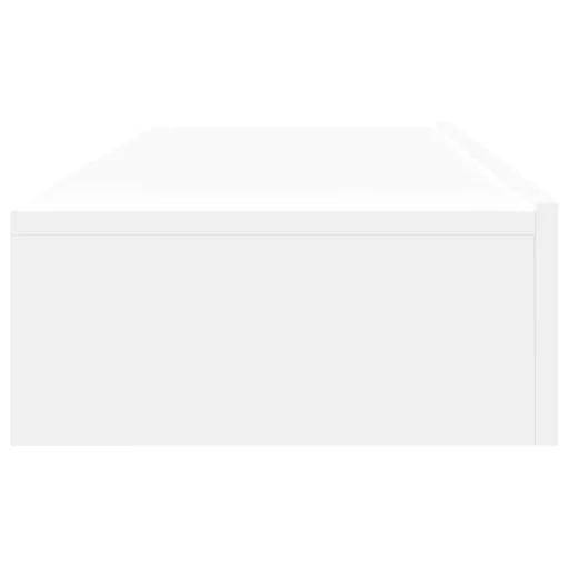 2 db fehér TV-szekrény LED-lámpákkal 60x35x15,5 cm