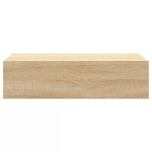 Sonoma tölgyszínű TV-szekrény LED-lámpákkal 60x35x15,5 cm