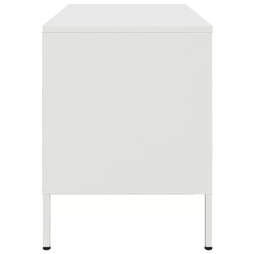 Fehér acél TV-szekrény 68 x 39 x 50,5 cm