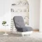 Fehér tömör fenyőfa futon kanapéágy matraccal 60 x 206 x 11 cm
