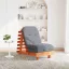 Viaszbarna tömör fenyőfa futon kanapéágy matraccal 60x206x11 cm