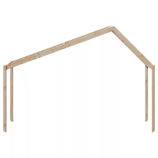 Tömör fenyőfa gyerekágytető 213 x 85,5 x 144,5 cm