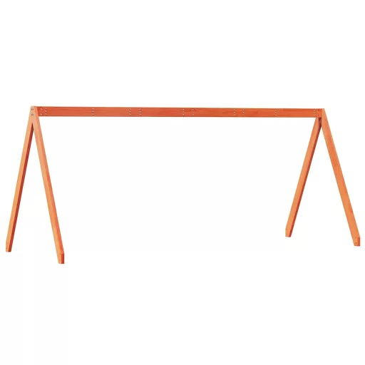 Viaszbarna tömör fenyőfa gyerekágytető 199 x 80,5 x 88 cm