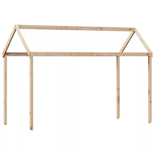 Tömör fenyőfa gyerekágytető 217 x 95,5 x 159 cm