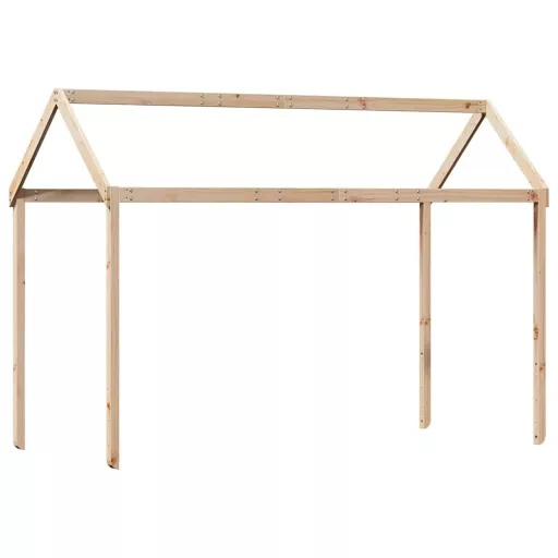 Tömör fenyőfa gyerekágytető 217 x 85,5 x 154 cm
