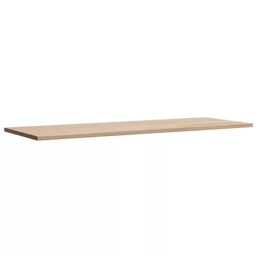 Tömör fenyőfa téglalap alakú asztallap 110 x 40 x 1,7 cm
