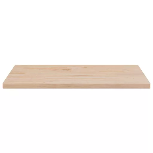 2 db tömör fenyőfa téglalap alakú asztallap 70 x 35 x 2,5 cm