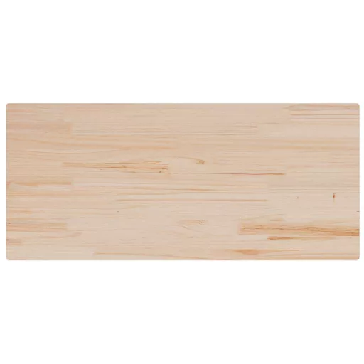 Tömör fenyőfa téglalap alakú asztallap 90 x 40 x 2,5 cm