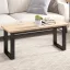 Tömör fenyőfa téglalap alakú asztallap 110 x 40 x 2,5 cm