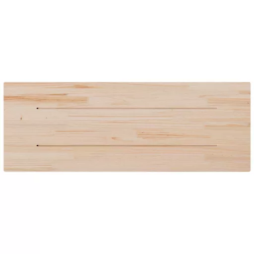 Tömör fenyőfa téglalap alakú asztallap 110 x 40 x 2,5 cm