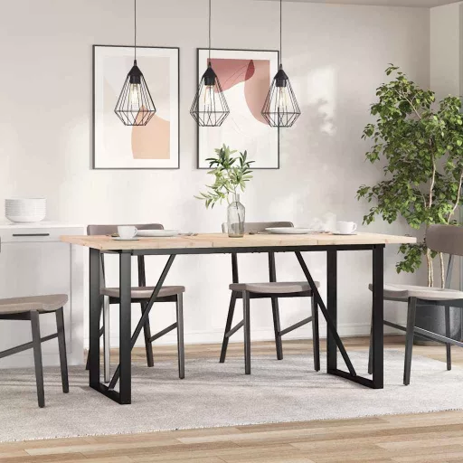 3 db tömör fenyőfa téglalap alakú asztallap 80 x 53 x 2,5 cm