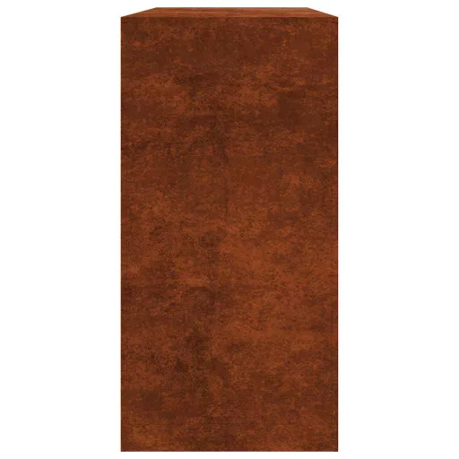 Tűzifa állvány 100x40x80 cm időjárásálló acélból