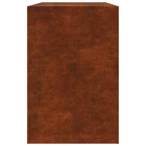 Tűzifa állvány 100x40x60 cm időjárásálló acélból
