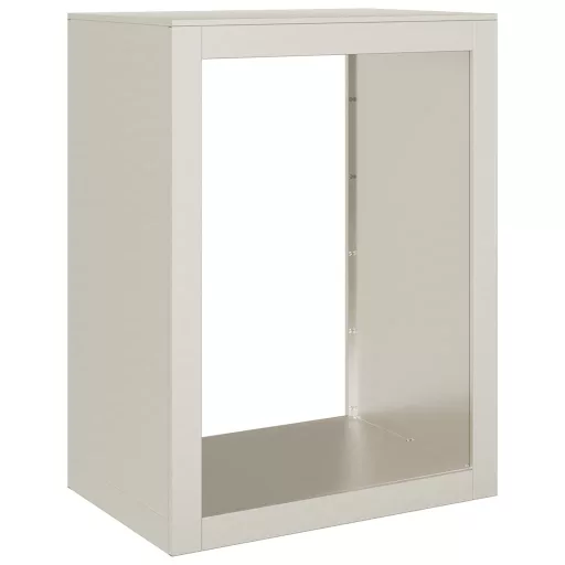 Tűzifa állvány 60x40x80 cm időjárásálló acélból