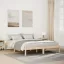 Tömör fenyőfa extra hosszú ágykeret matrac nélkül 160 x 210 cm