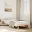 Tömör fenyőfa extra hosszú ágykeret matrac nélkül 90 x 220 cm