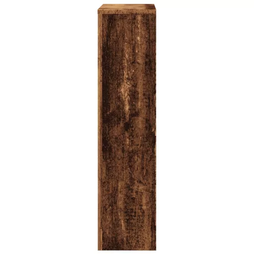 Antik fa színű szerelt fa radiátorburkolat 78 x 20 x 82 cm