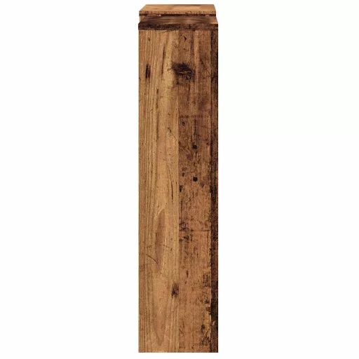 Antik fa színű szerelt fa radiátorburkolat 205 x 21, 5x 83,5 cm