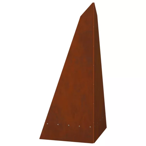Tűzrakó Barna 58 x 40 x 100 cm Időjárásálló acél