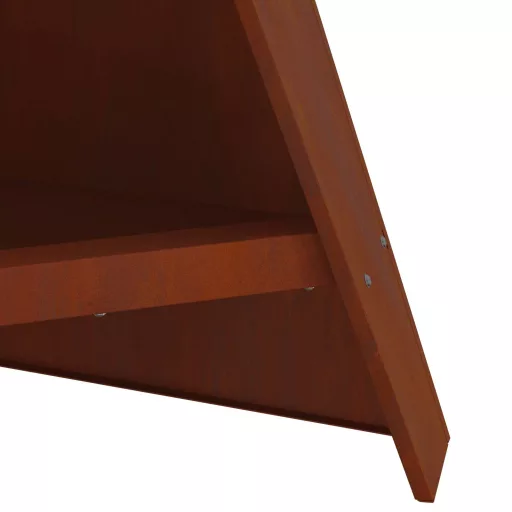 Tűzrakó Barna 58 x 40 x 100 cm Időjárásálló acél