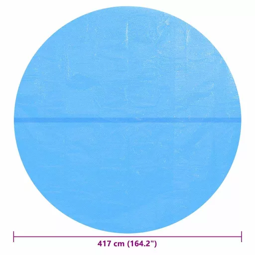 Kék polietilén medencetakaró 417 cm