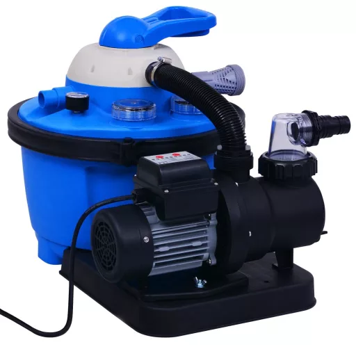 Homokszűrős szivattyú időzítővel 450 W 25 L